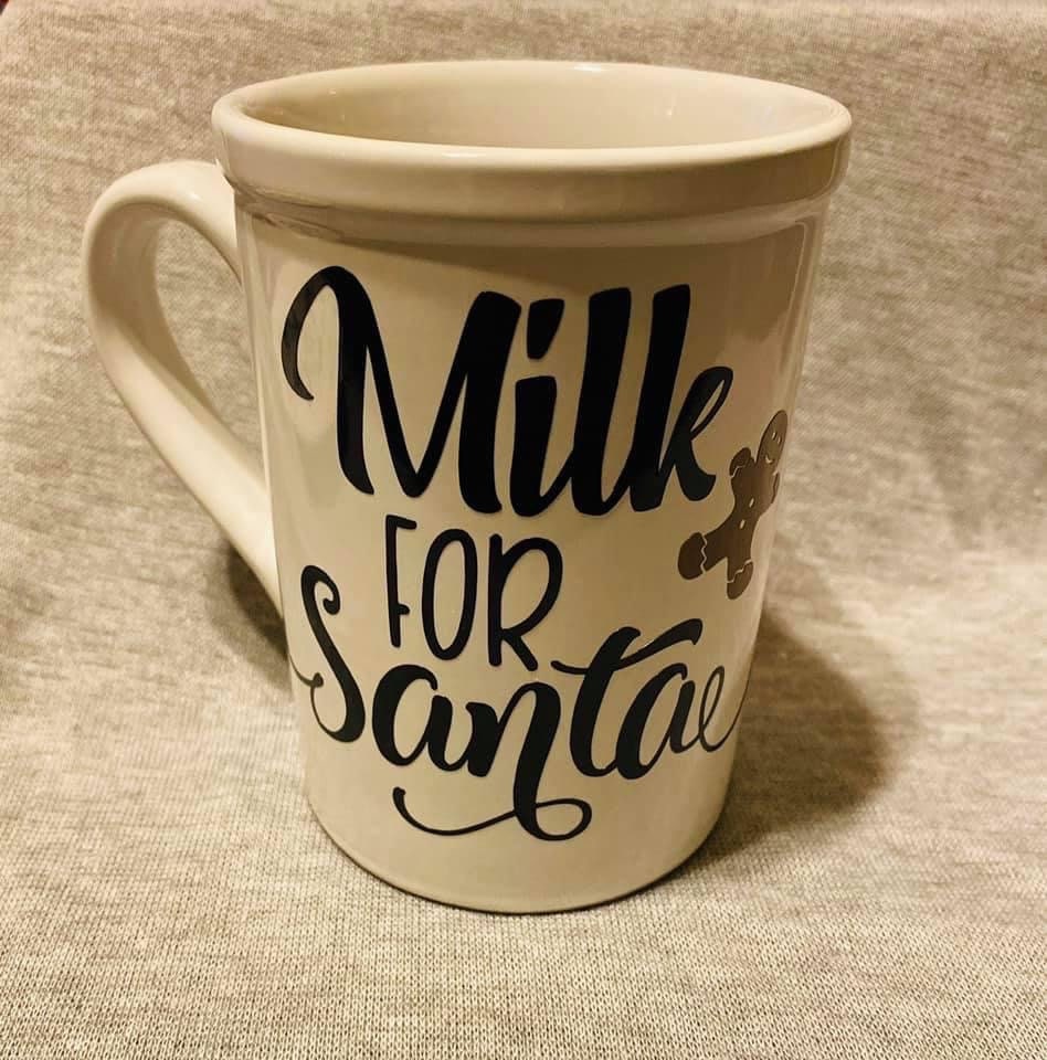 Personalized Plate and Mug Set for Santa