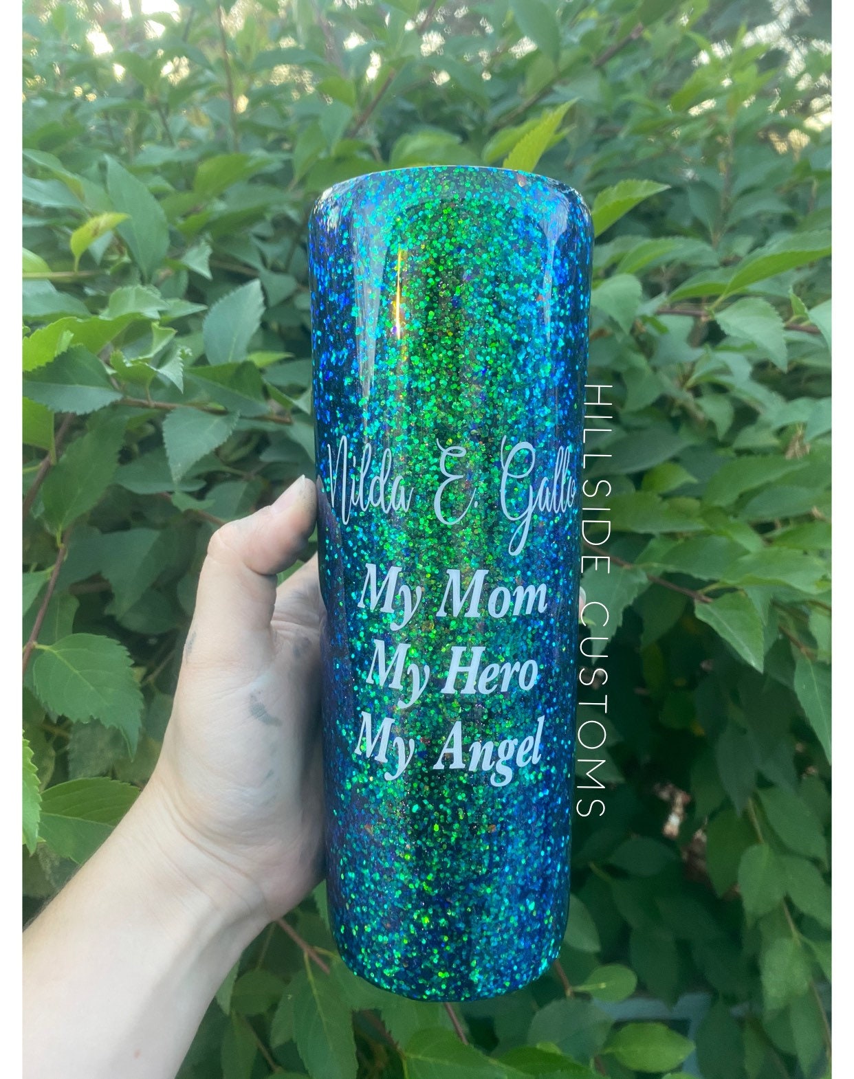 Alzheimer’s awareness tumbler