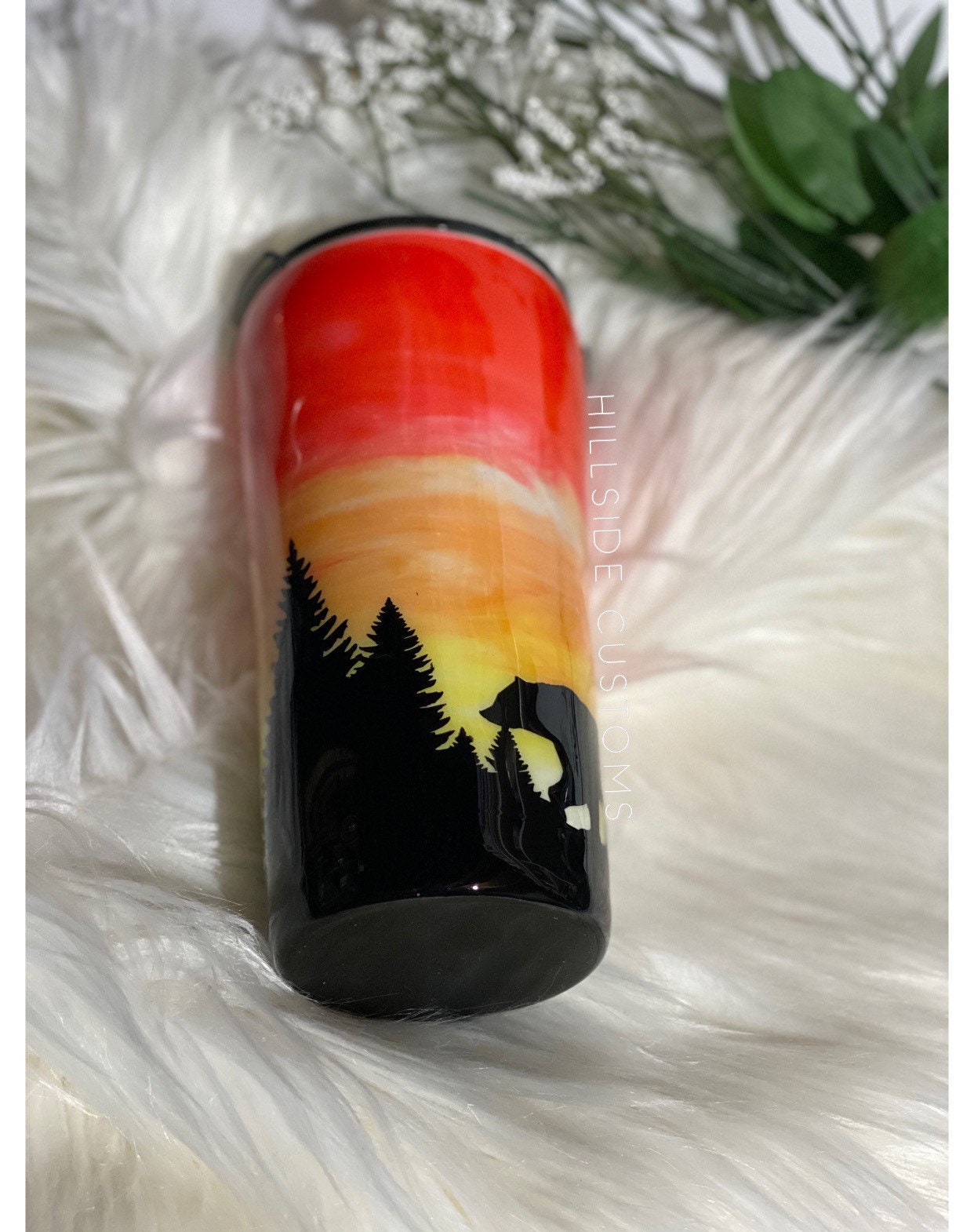 Bear in Sunset Tumbler