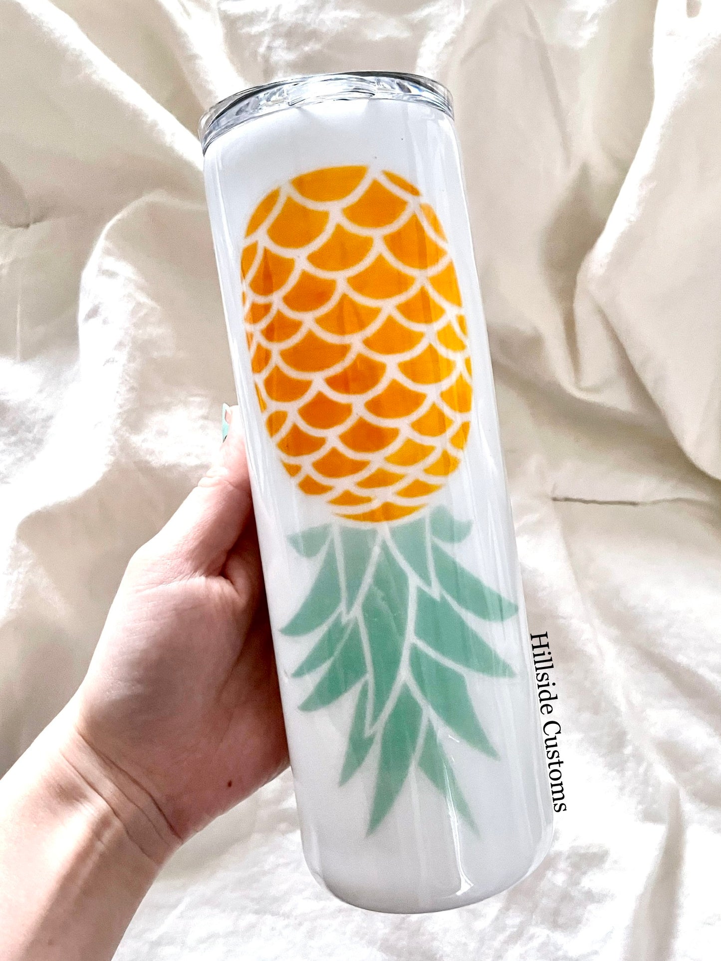 Upside down Pineapple 20oz tumbler