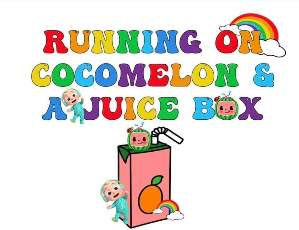 Running on Cocomelon tee shirt